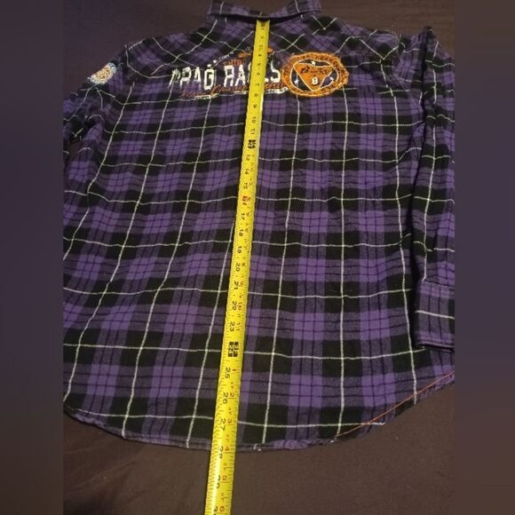 Arizona Jean Co Flannel Shirt - Size Large (0321) - Picture 9 of 10